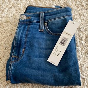 New! Hudson high rise Blair ankle skinny jeans
